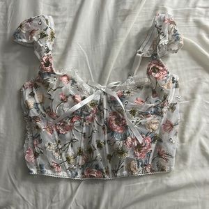 Victoria’s Secret floral bra top